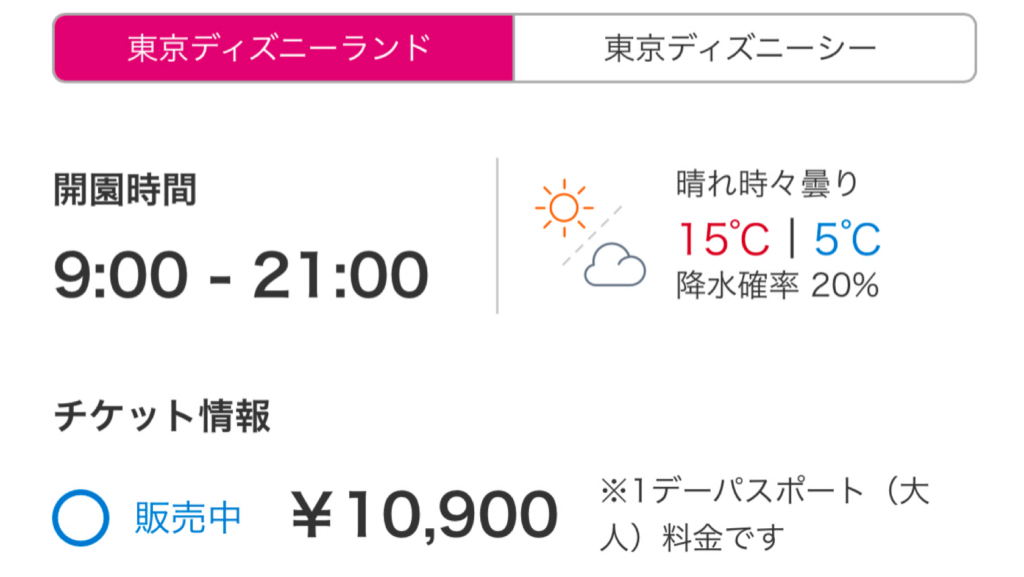 12/26 ディズニーランド